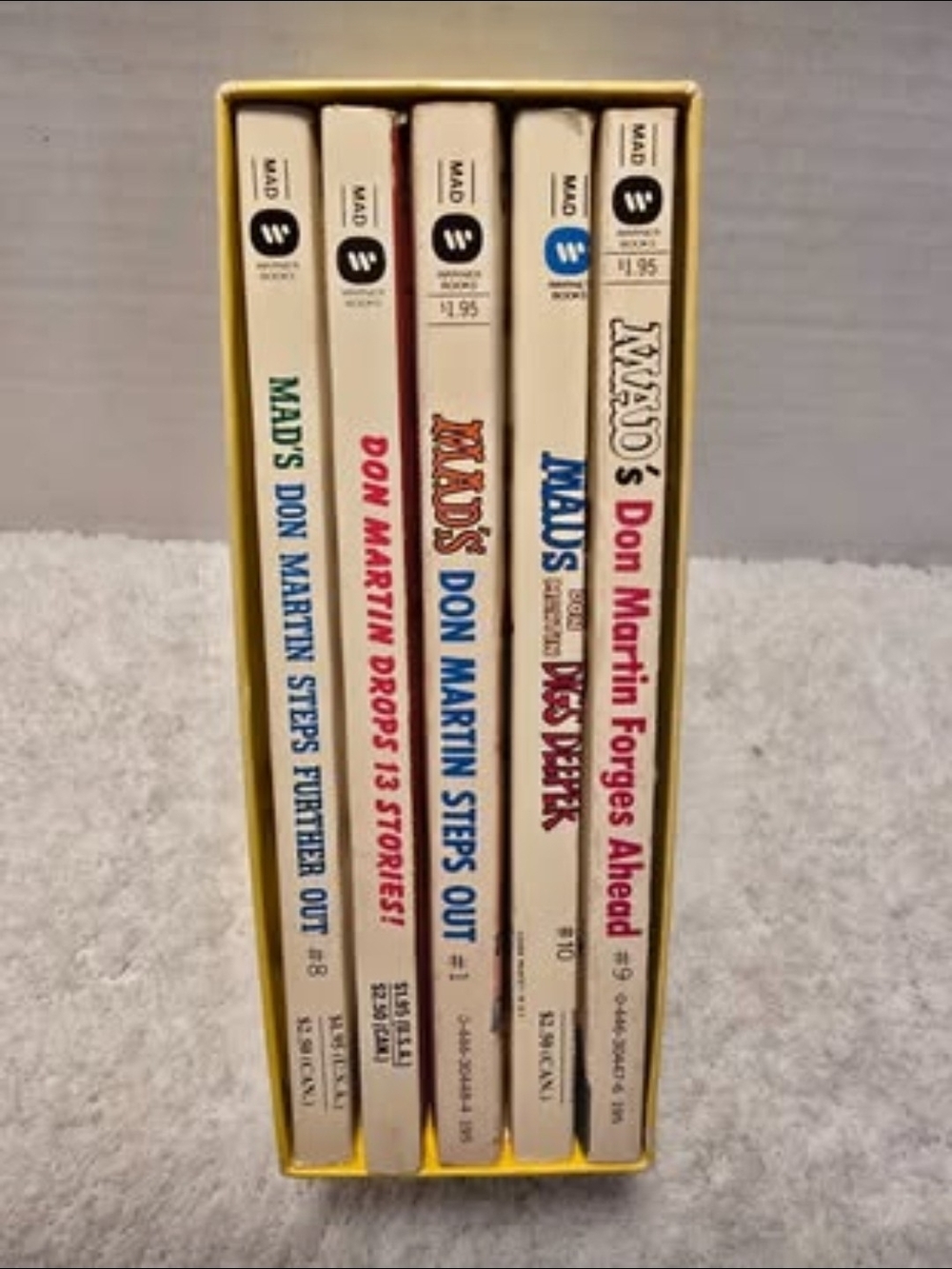 MAD's Don Martin The Whole Don Set 5-Book Collection MAD Magazine Paperback Box